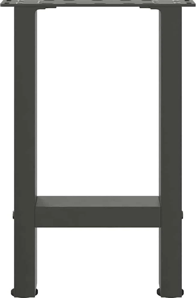 Kavos staliuko kojelės, antracito, 2 vnt., 28x(42-43)cm