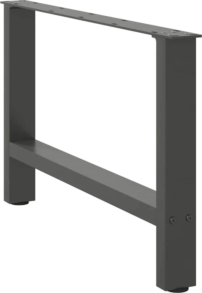 Kavos staliuko kojelės, antracito, 2 vnt., 70x(42-43)cm