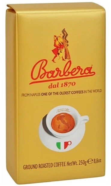Kawa mielona Barbera Barbera Maghetto 0,25 kg mielona