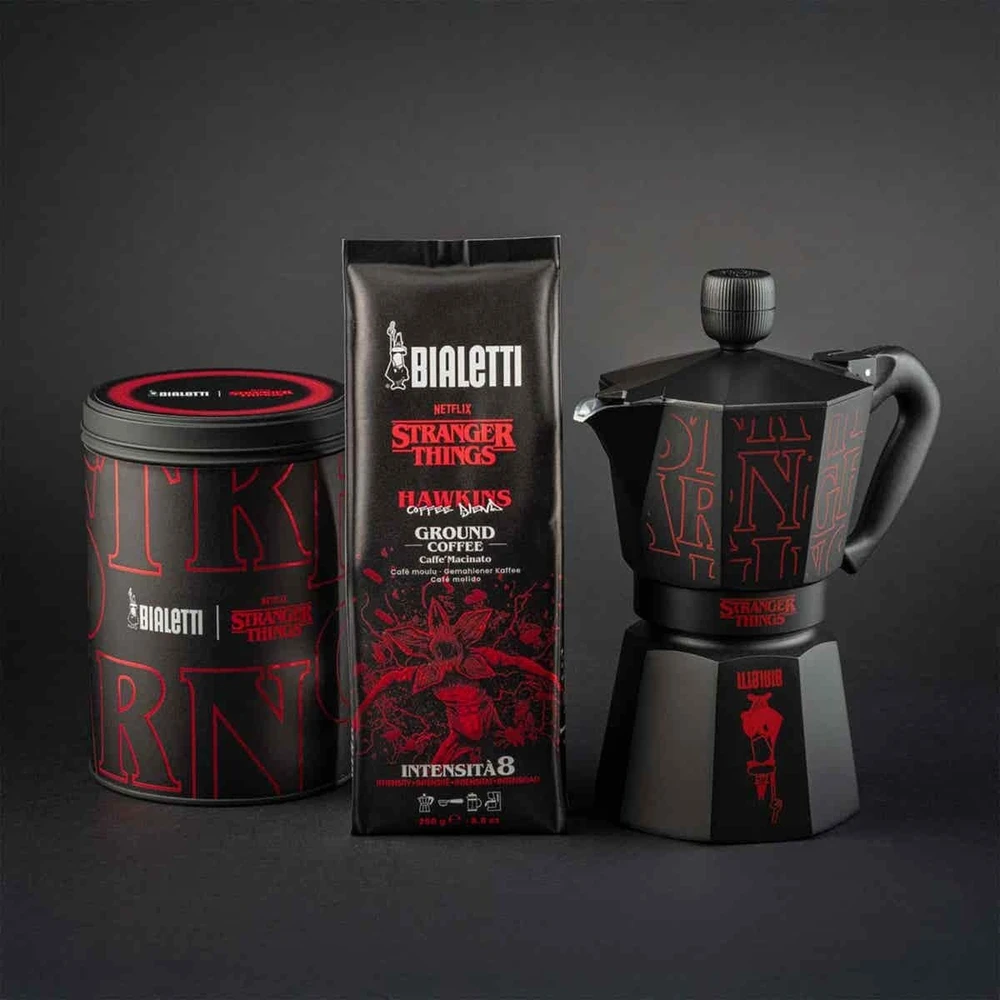 Bialetti - malta kava „Stranger Things“ su skardine 250 g