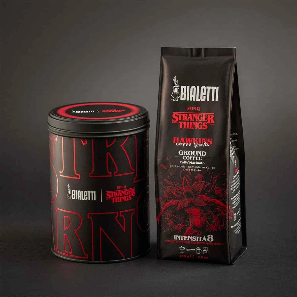 Bialetti - malta kava „Stranger Things“ su skardine 250 g