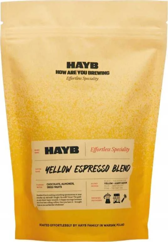 HAYB - Geltona Espresso Blend Natural, Skalbiamas 250 g