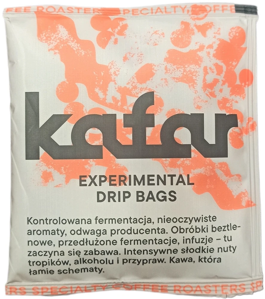 Kafar - EXPERIMENTAL Filter Drip Bag - 1 Sachet 12 g