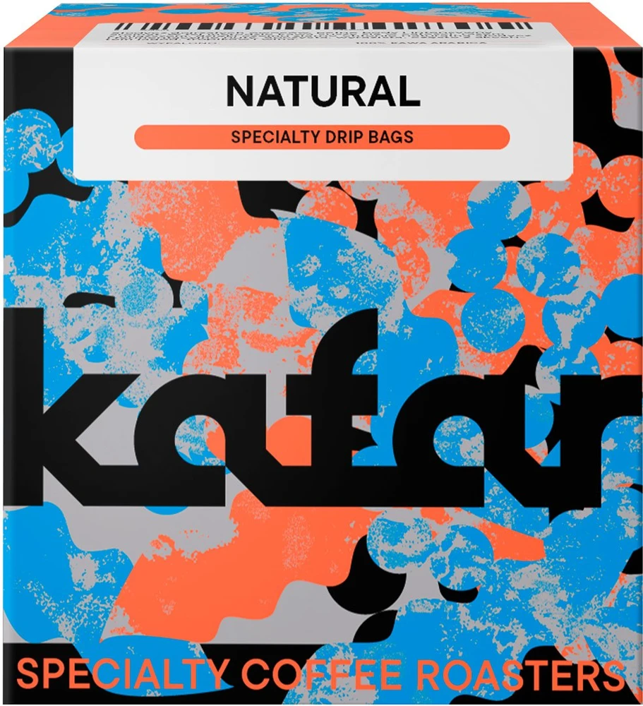 Kawa mielona Kafar kawa w saszetkach NATURAL* Filter Drip Bag - 8 saszetek 12 g
