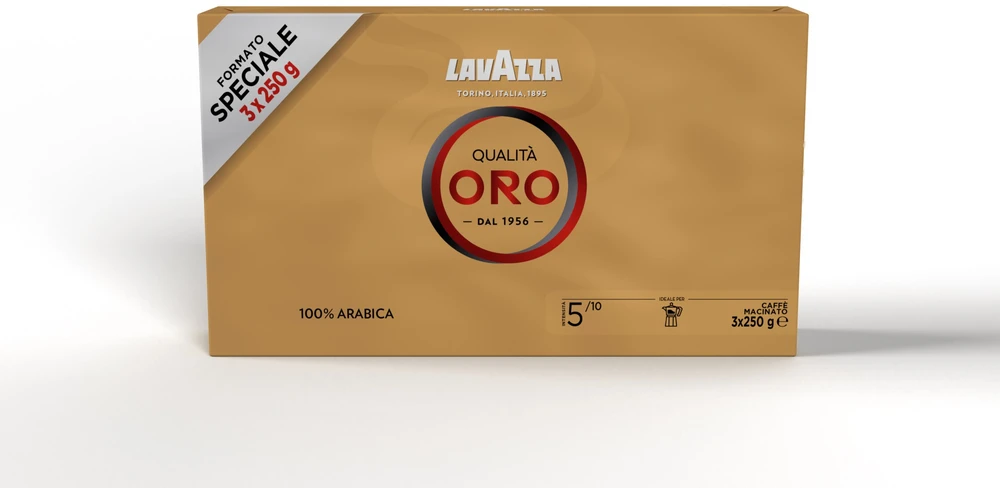 Kawa mielona Lavazza Qualita Oro 3x250 g