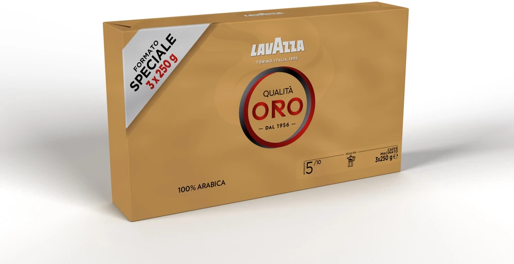 Kawa mielona Lavazza Qualita Oro 3x250 g