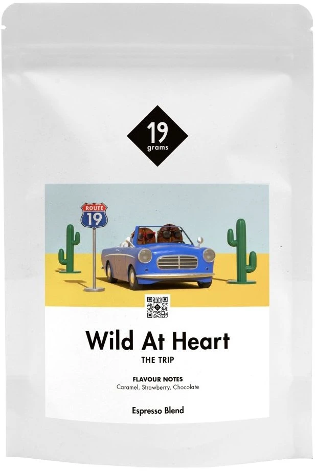 19Grams 19 gramų – „Wild At Heart“ tobulo mišinio espreso kava, 250 g