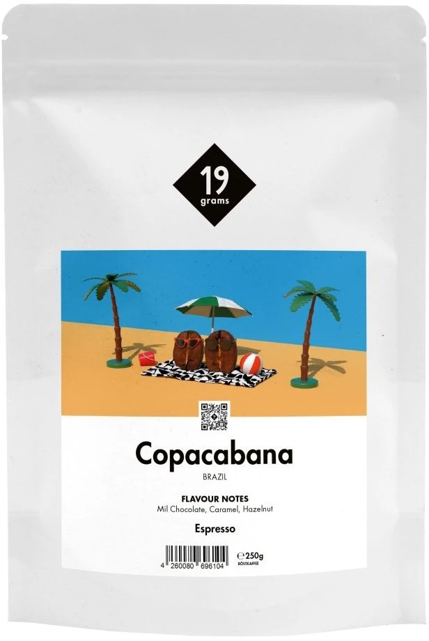 19grams - Brazil Copacabana Natural Espresso 250 g