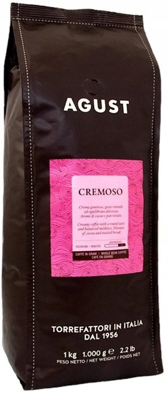 Kava pupelėmis Agust Kava pupelėmis Cremoso 1kg