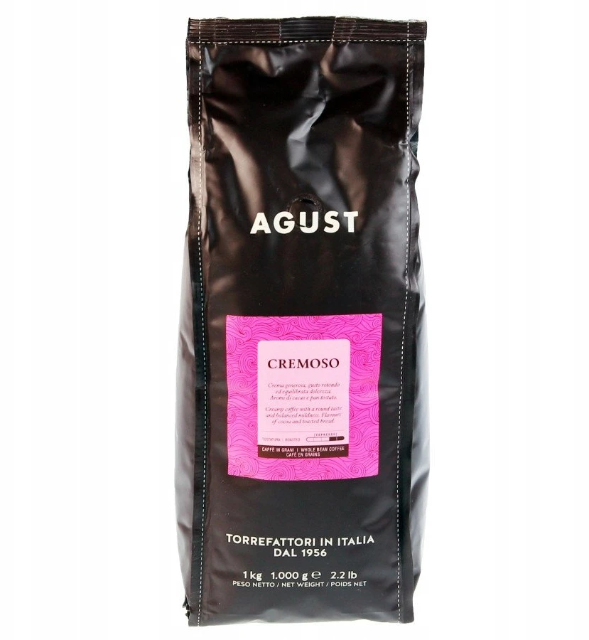 Kava pupelėmis Agust Kava pupelėmis Cremoso 1kg