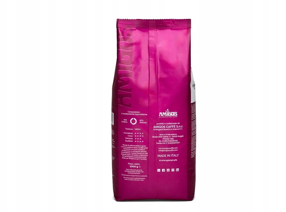 Amigos Qualità Espresso 1kg Ziarnista