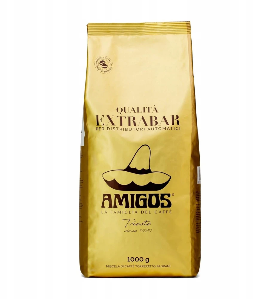 Amigos Qualità Extra Bar 1kg ziarnista (Robusta/Arabica 95/5)
