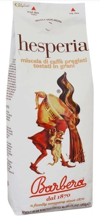 Nezatříděno Kawa ziarnista Barbera Hesperia 1kg