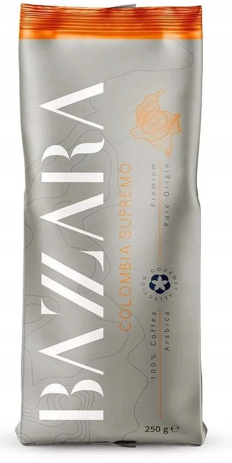 Kawa ziarnista Bazzara Espresso Colombia Supremo 250 g