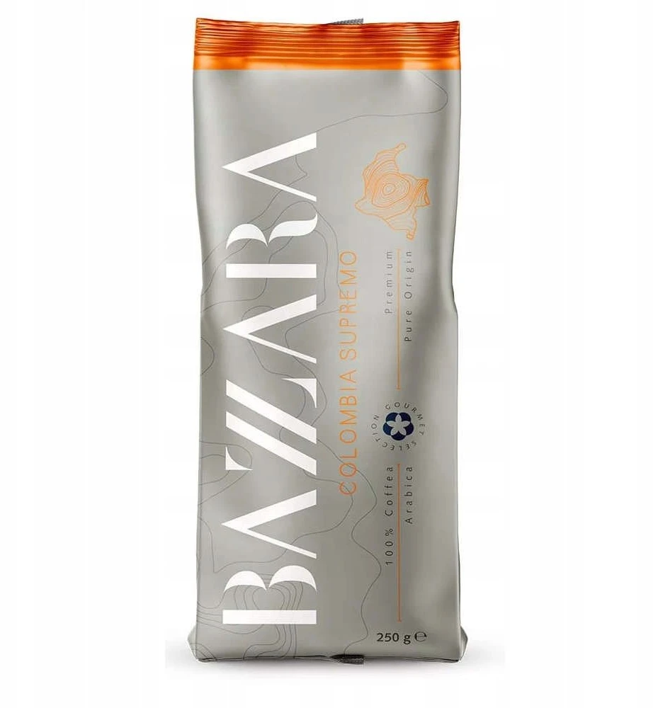 Kawa ziarnista Bazzara Kawa ziarnista ESPRESSO COLOMBIA SUPREMO 250g