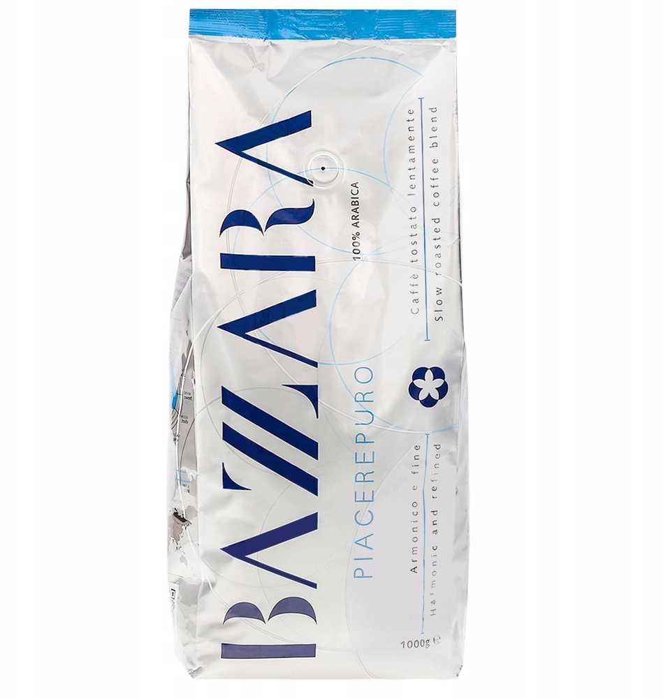 Kavos pupelės Bazzara Kavos pupelės PIACEREPURO 1000 g