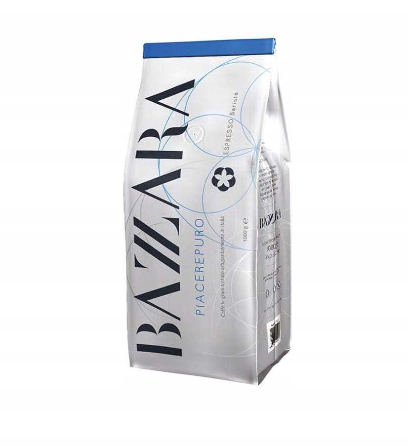 Kavos pupelės Bazzara Kavos pupelės PIACEREPURO 1000 g