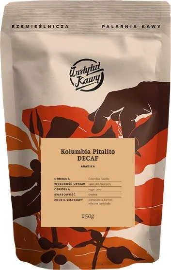 Bearded Coffee Instytut Kawy Kavos institutas - Kolumbija Pitalito Decaf Espresso 250g