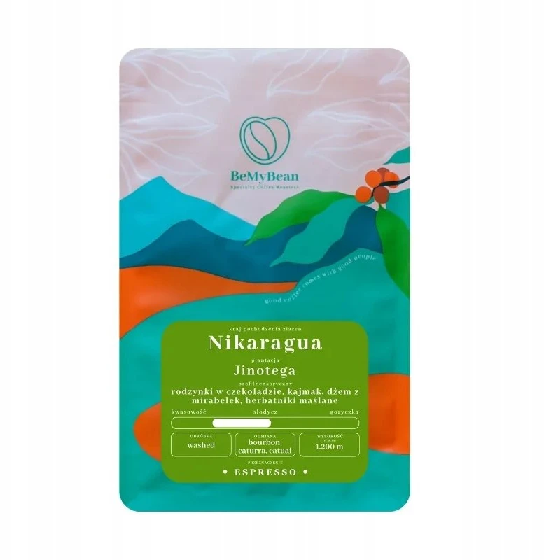 BeMyBean - Nicaragua Jinotega Washed Espresso 250g