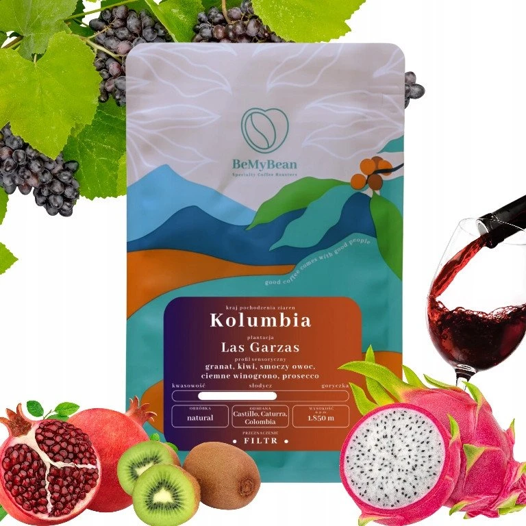 BeMyBean - Colombia Las Garzas natūralus filtras 250 g