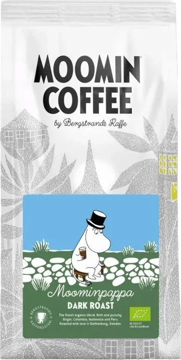 Bergstrands Kafferosteri Bergstrands kavos skrudintuvas - Moomin kava - Muminpappa BIO 250 g