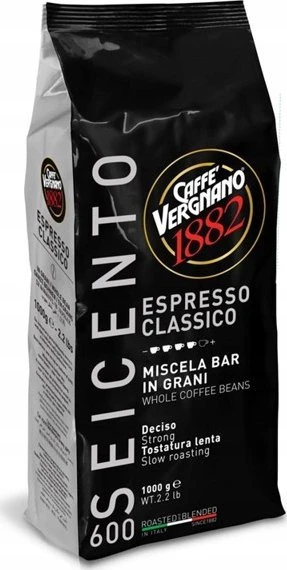 Kawa ziarnista Caffe Vergnano 600 Seicento Espresso Classico 1kg
