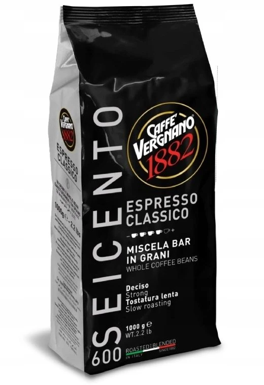 Kawa ziarnista Caffe Vergnano 600 Seicento Espresso Classico 1kg