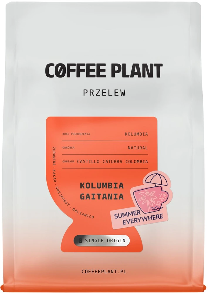 Coffee Plant KAVOS AUGALAS - Kolumbija Gaitania Summer Everywhere natūralus filtras 250 g