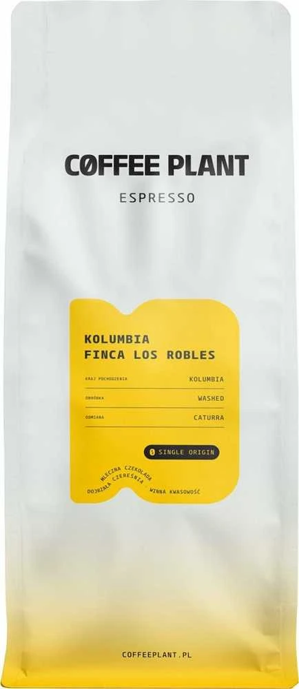 Kavos pupelės Coffee Plant Kavos pupelės KAVOS AUGALAS Kolumbija Farma Los Robles 1kg