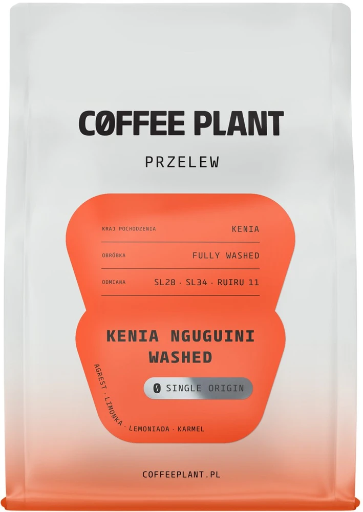 Kawa ziarnista Coffee Plant - kawa ziarnista Kenia Nguguini Washed Filter 250 g (2101015986)