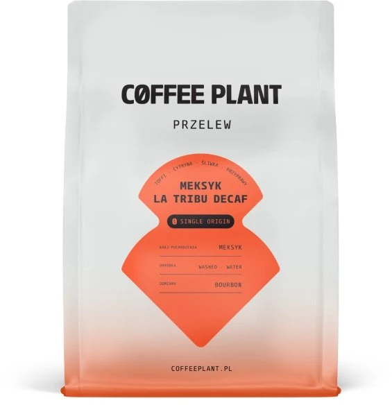 Kavos pupelės Coffee Plant Kavos pupelės COFFEE PLANT Meksyk La Tribu Decaf 250g - kawa bezkofeinowa