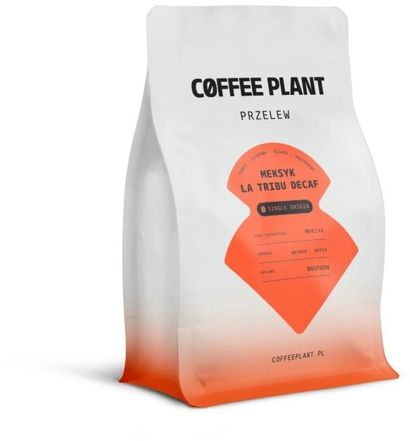 Kavos pupelės Coffee Plant Kavos pupelės COFFEE PLANT Meksyk La Tribu Decaf 250g - kawa bezkofeinowa