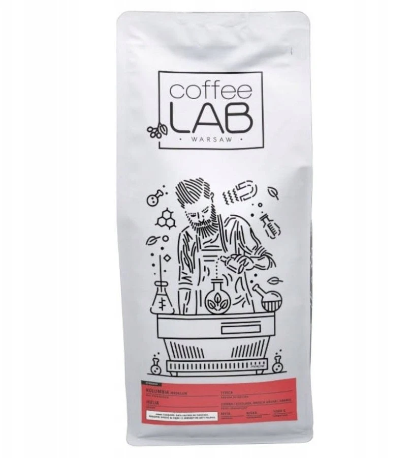 Coffeelab KAVOS LABORATORIJA - Columbia Medellin plovinta espreso kava 1kg