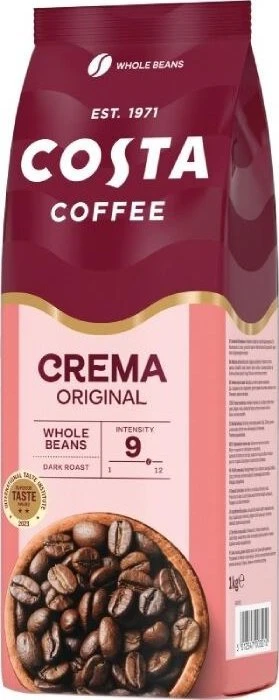 Costa Coffee Crema pupelių kava 1kg