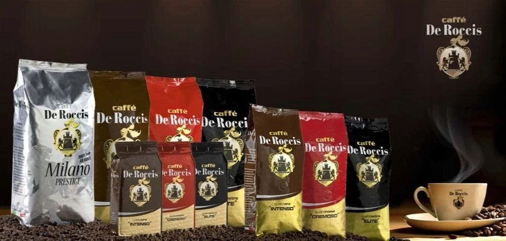 De Roccis Milano Prestige kavos pupelės 1kg