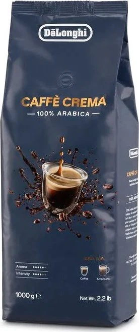 Kavos pupelės De'Longhi Caffe Crema, 1kg