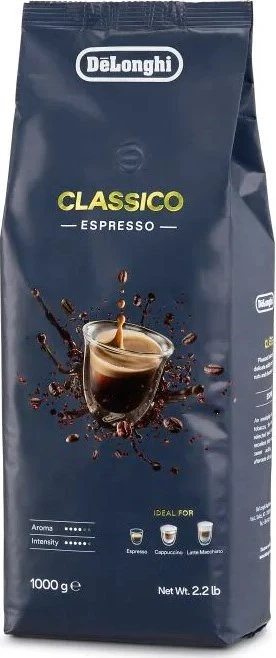 Nezatříděno De'Longhi/Kimbo Kavos pupelės De'Longhi-Kimbo Classico, 1kg