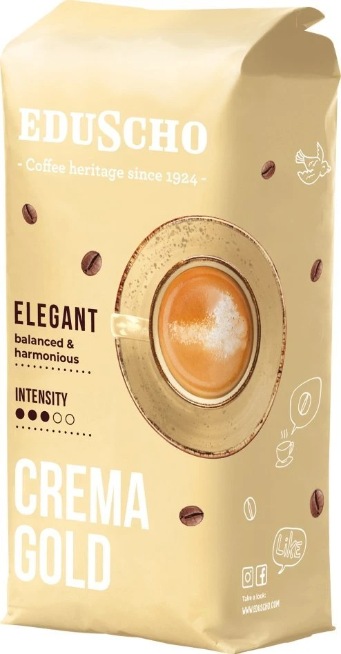 Kavos pupelės Eduscho Crema Gold 1kg