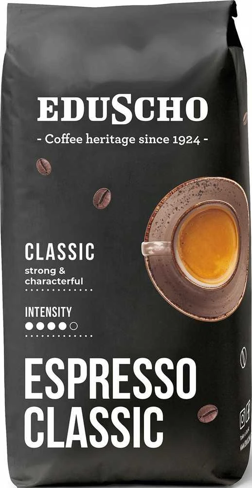 TCHIBO EDUSCHO ESPRESSO CLASSIC kavos pupelės 1000G