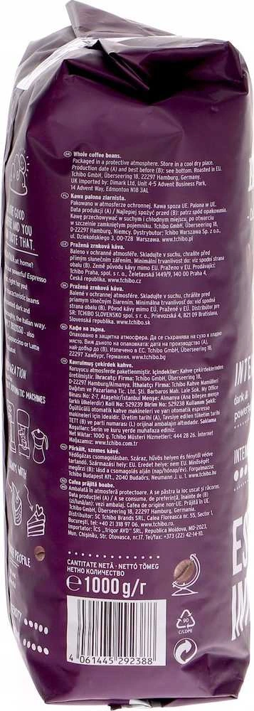TCHIBO EDUSCHO ESPRESSO INTENSO kavos pupelės 1000G