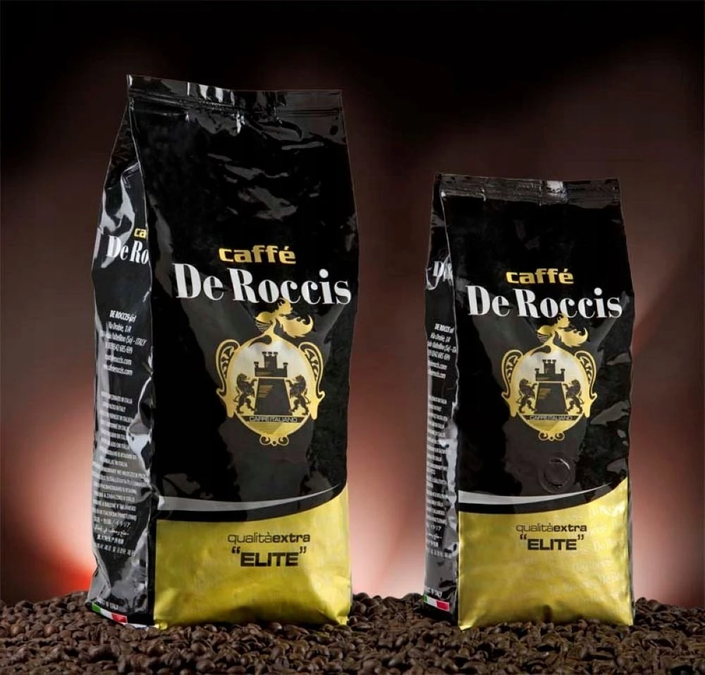 Elite Strauss De Roccis Elite Qualita Extra 1kg malta kava pupelėmis