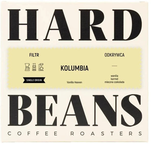 Hard Beans - Colombia Vanilla Heaven Filter 200 g