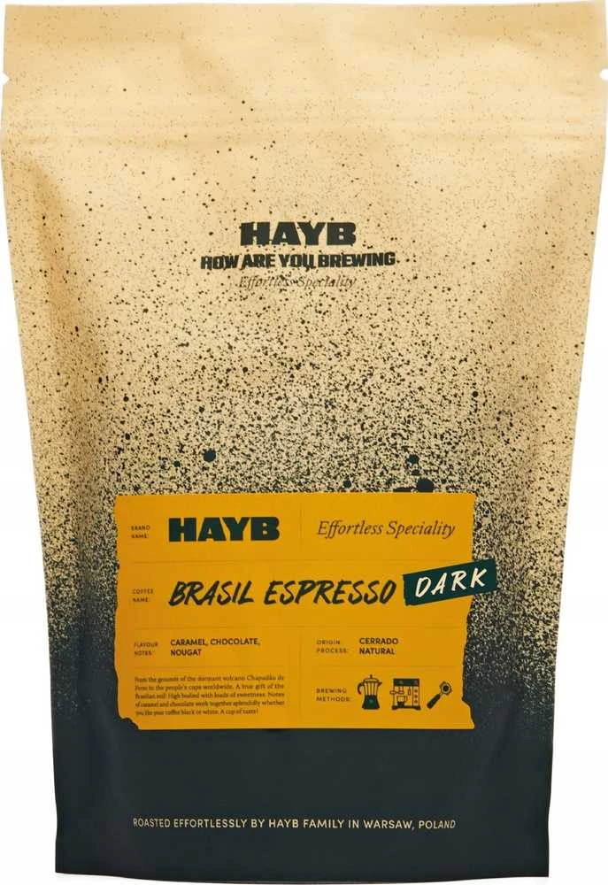 HAYB - Brasil Espresso DARK Natural 1kg