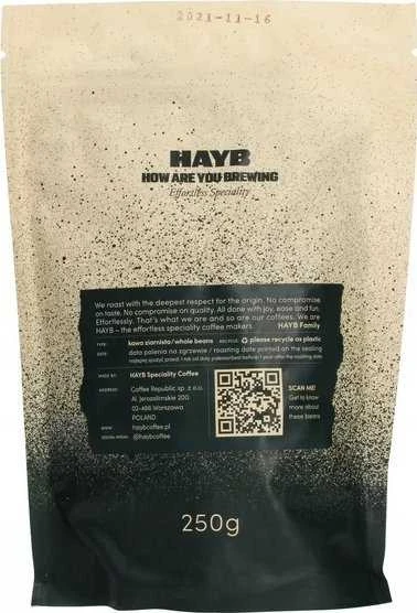 HAYB - Gvatemalos espreso kava TAMSUS, nuplautas, 250 g