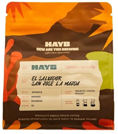 Kawa ziarnista HAYB El Salvador San Jose La Majda 250 g