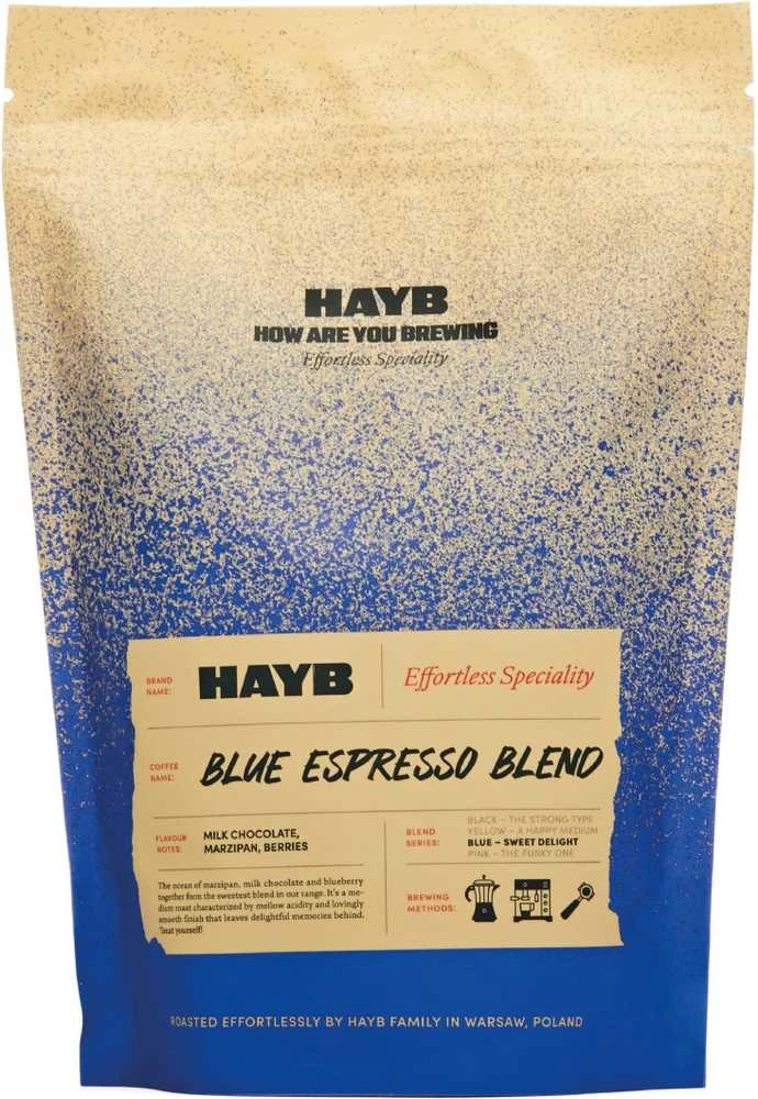 Kavos pupelės HAYB Mėlyna Espresso Blend 1kg