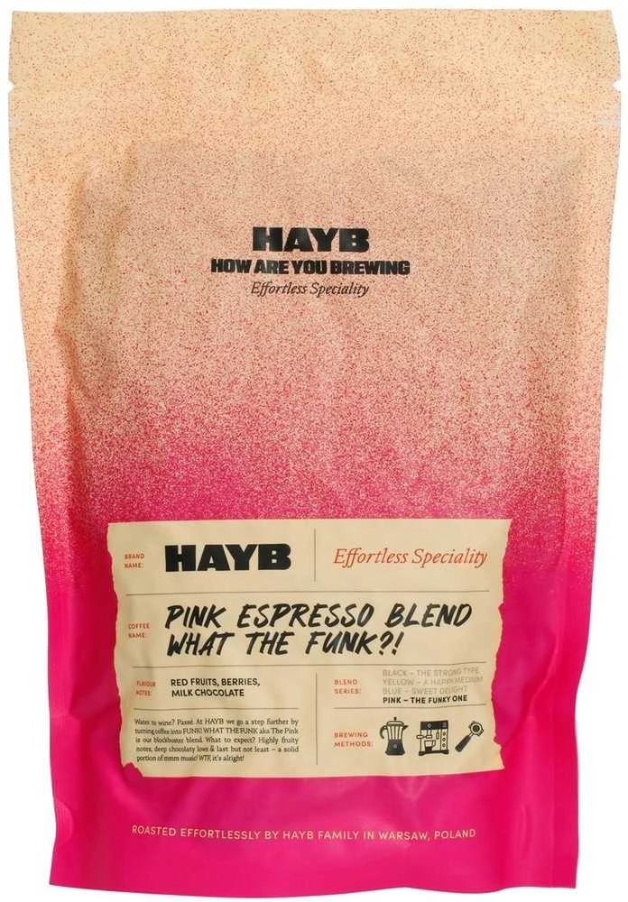 HAYB - Rožinė Espresso Blend - WTF?! Natural 250 g
