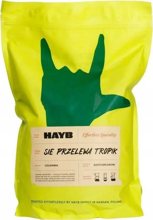 Kavos pupelės HAYB Sie Przelewa Tropik 1kg