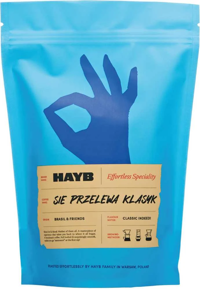 Kavos pupelės HAYB Sie Przelewa Klasyk 500g