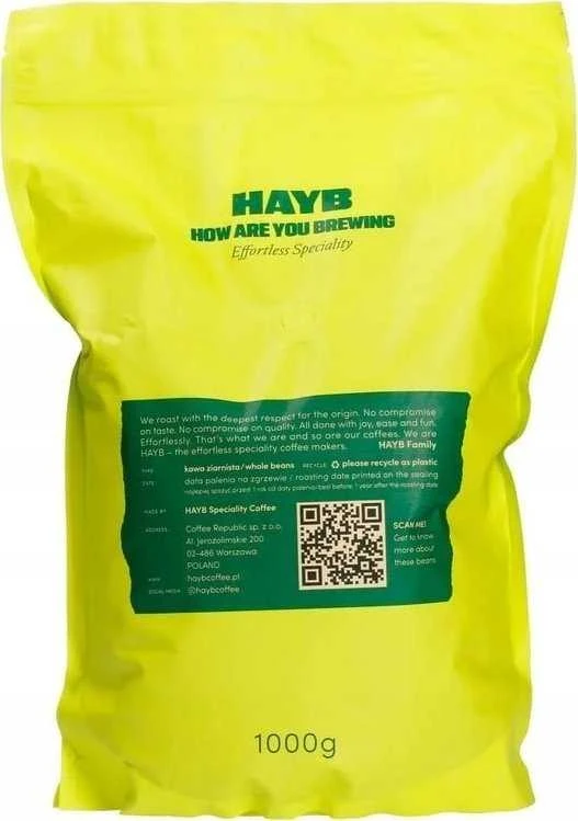 Kavos pupelės HAYB Sie Przelewa Tropik 1kg